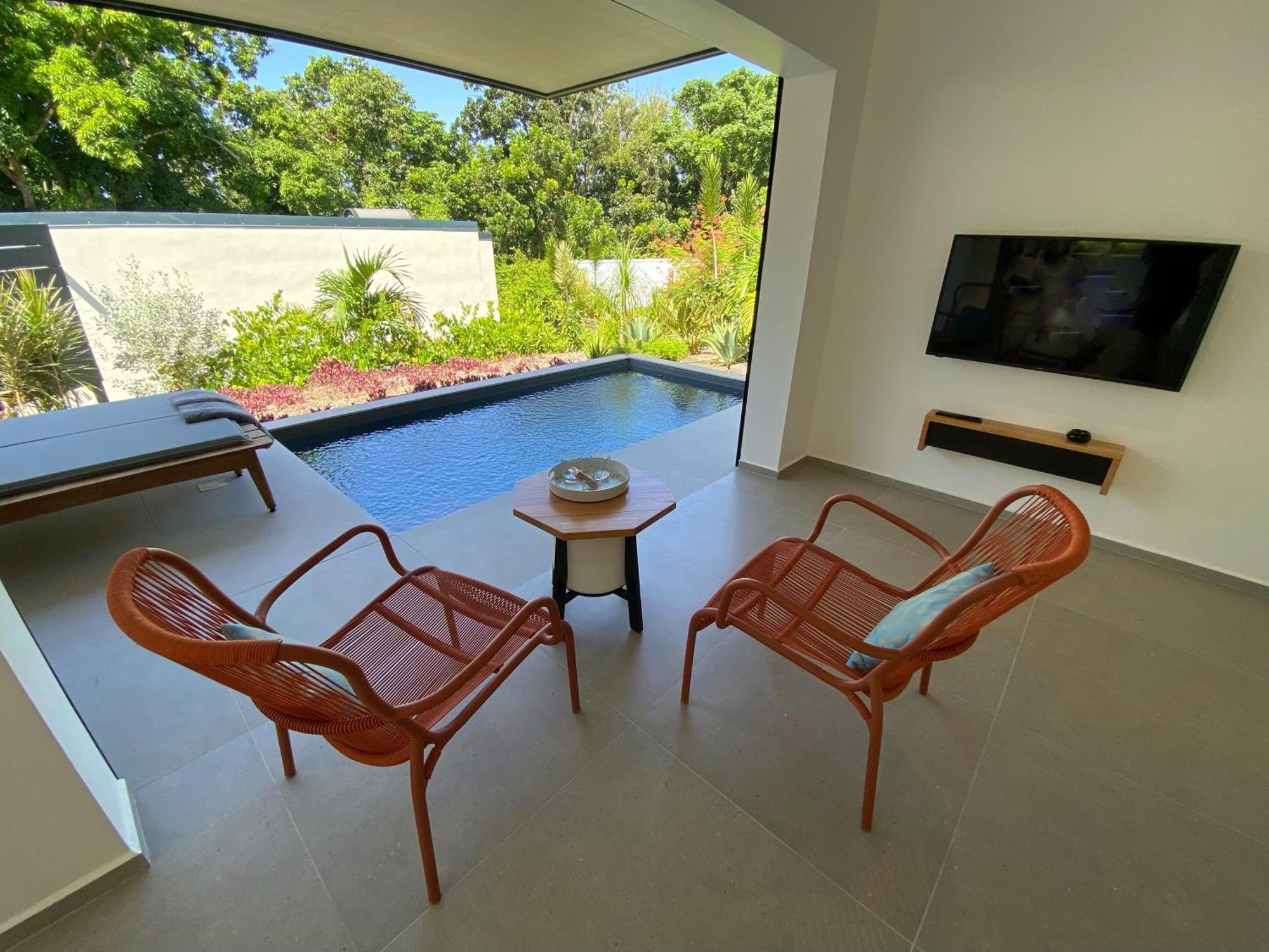 Hotel Lune De Miel Deshaies Luaran gambar
